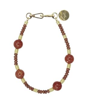 LaCoqueFrancaise - Kate - smeđi kratki lanac (40 cm)